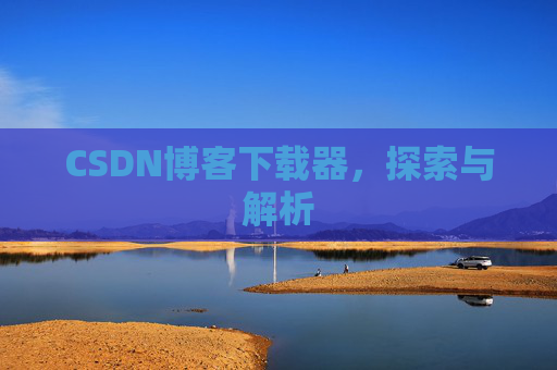 CSDN博客下载器，探索与解析